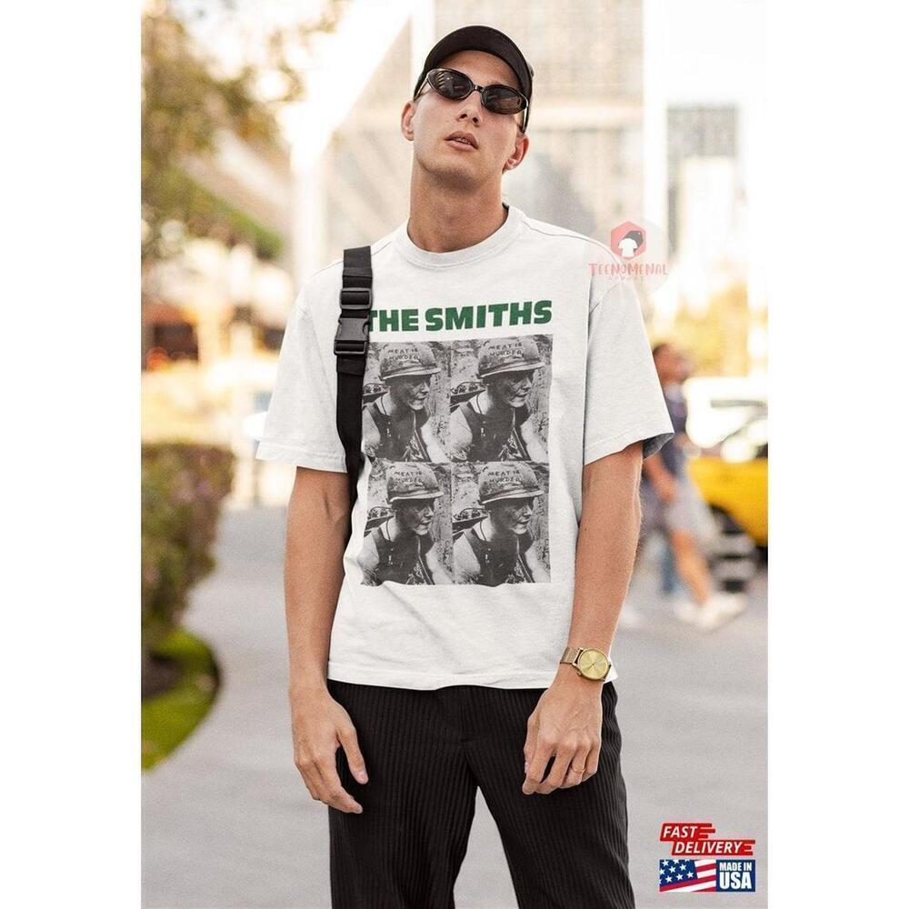 The Smiths Unisex Tshirt Meat Is Murder Album Tee Classic